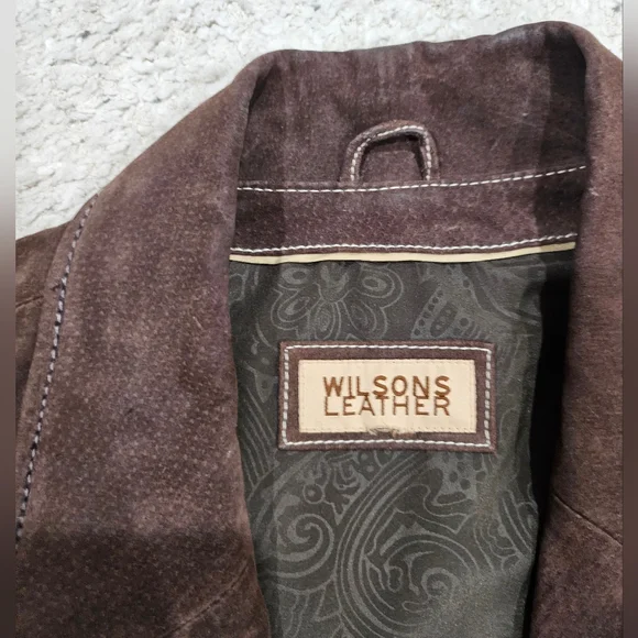 Vintage Wilsons Leather/ Suede Jacket - Picture 2 of 5